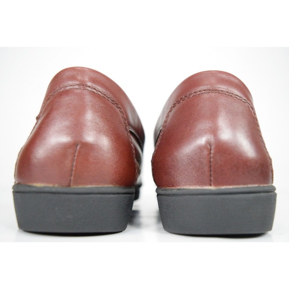 Propet Cafe Brown Leather Mary Jane Loafers 9 (AA) - Picture 3 of 8